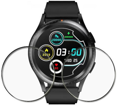 tombik Screen Guard for WE12:- itel ISW-41 Smartwatch(Pack of 2)