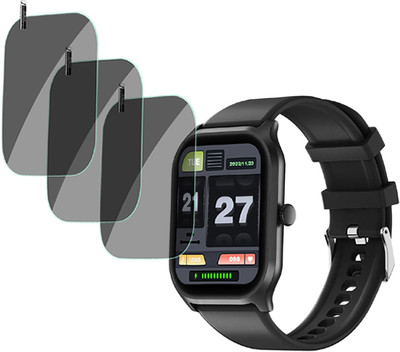 DLWAX Screen Guard for Fire Boltt Hunter SMART WATCH(Pack of 3)