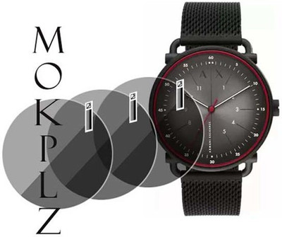 MOKPLZ Screen Guard for ARMANI EXCHANGE AX2902 ROCCO ANALOG WATCH(Pack of 3)