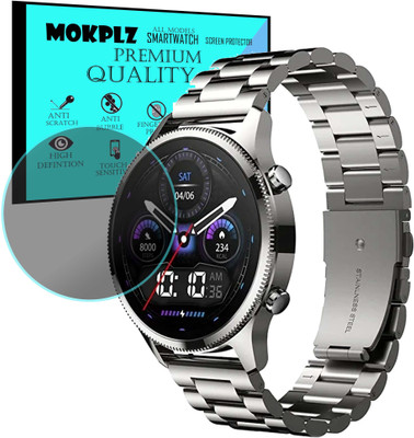 MOKPLZ Screen Guard for NOISEFIT HALO PLUS SMARTWATCH(Pack of 1)