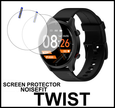 TWUAOP Screen Guard for NOISEFIT TWIST(Pack of 2)