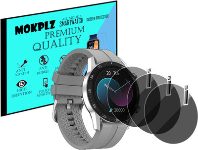 MOKPLZ Screen Guard for FIRE BOLTT TALK 3 SMARTWATCH(Pack of 3)