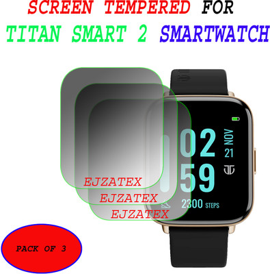 ejzatex Screen Guard for TITAN SMART 2 SMARTWATCH(Pack of 3)