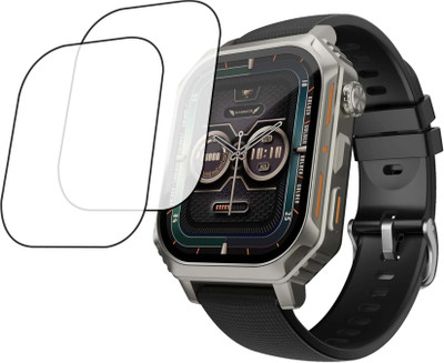 TWUAOP Screen Guard for HAMMER CONQUER 2.02 SMARTWATCH(Pack of 2)