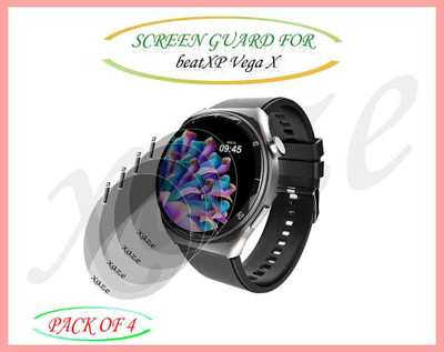 XAZE Screen Guard for beatXP Vega X Smartwatch(Pack of 4)