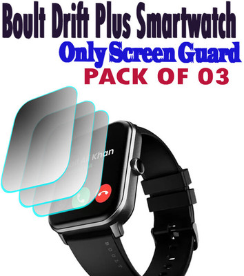 daffin Screen Guard for Boult Drift+(Pack of 3)