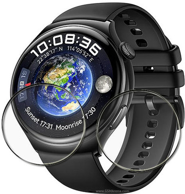 tombik Screen Guard for UI80-Huawei Watch 4 -P-2(Pack of 2)