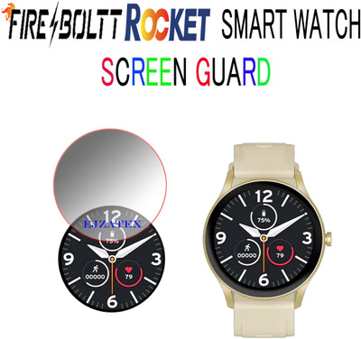 ejzatex Screen Guard for FIRE BOLT ROCKET SMART WATCH(Pack of 1)