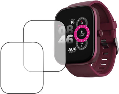 MOKPLZ Screen Guard for BOAT ULTIMA PRISM SMARTWATCH(Pack of 2)