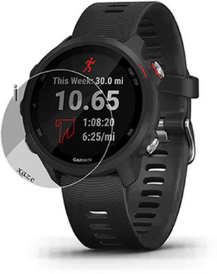 XAZE Screen Guard for Garmin Forerunner 245 Smartwatch(Pack of 1)