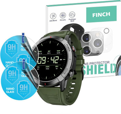 FINCH Screen Guard for FIRE BOLTT MARSHAL SMARTWATCH(Pack of 2)