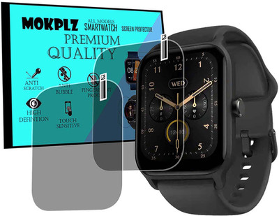 MOKPLZ Screen Guard for FASTRACK REFLEX NITRO SMARTWATCH(Pack of 2)