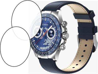 TWUAOP Screen Guard for PEBBLE ZENITH SMARTWATCH(Pack of 2)