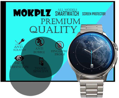 MOKPLZ Screen Guard for BOULT CROWN R PRO SMARTWATCH(Pack of 2)