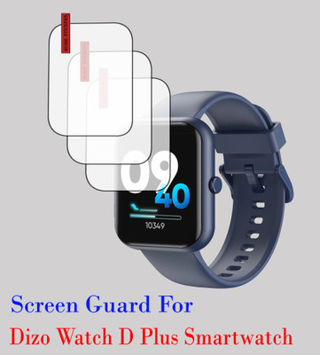 EJZATI Screen Guard for DIZO WATCH D PLUS SMARTWATCH, SCREEN GUARD(Pack of 3)