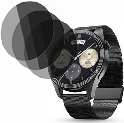 XAZE Screen Guard for Pebble Carbon Smartwatch(Pack of 3)