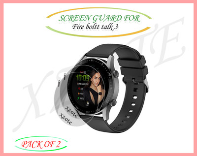 XAZE Screen Guard for Fire boltt talk 3 Smartwatch(Pack of 2)