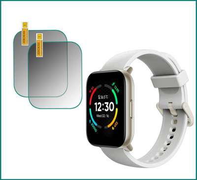 HIDEOUS Screen Guard for Realme TechLife Watch S100(Pack of 2)