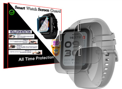 daffin Screen Guard for Fire-Boltt Ninja Fit(Pack of 3)