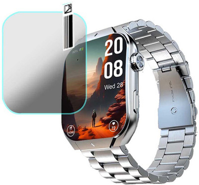 MOKPLZ Screen Guard for BEATXP UNBOUND CURV SMARTWATCH(Pack of 1)