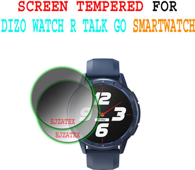 ejzatex Screen Guard for DIZO WATCH R TALK GO SMARTWATCH(Pack of 2)