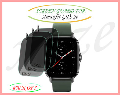 XAZE Screen Guard for Amazfit GTS 2e Smartwatch(Pack of 3)