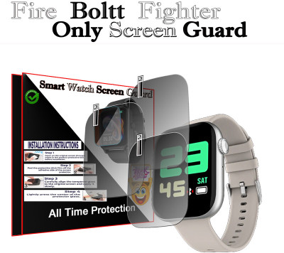 HIDEOUS Screen Guard for Fire Boltt Fighter(Pack of 3)