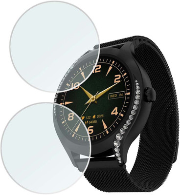 MOKPLZ Screen Guard for BOAT ENIGMA GEM SMARTWATCH(Pack of 2)