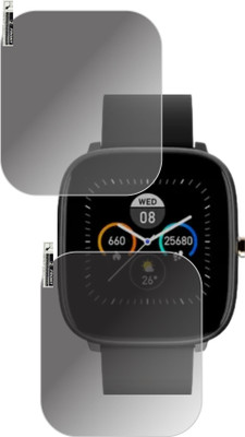 chakoor Screen Guard for Noise ColorFit Qube Plus SMARTWATCH(Pack of 2)