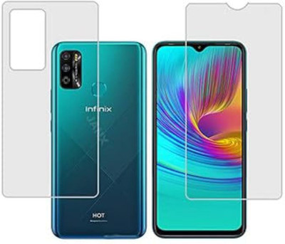 Guardor Screen Guard for Camera Lens Nano Glass + Anti Scratch Front & Back Guard Screen Protector for Infinix X6555 Hot 9 5G (Front & Back + Camera Guard)(Pack of 1)
