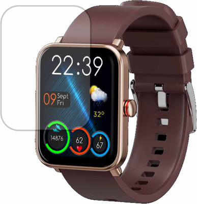 MOBIZONE Screen Guard for Fire bolt Rebel Reassured Smart Watch Screen Guard | Unbreakable | Edge to Edge Full Screen Coverage and Easy Installation Kit(Pack of 1)