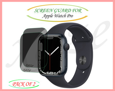 XAZE Screen Guard for Apple Watch Pro(Pack of 2)