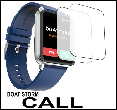 TWUAOP Screen Guard for BOAT STROM CALL(Pack of 2)