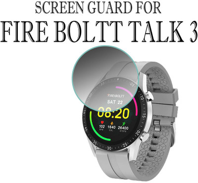 hirdesh Screen Guard for Fire Boltt Talk 3 32.5MM(Pack of 1)
