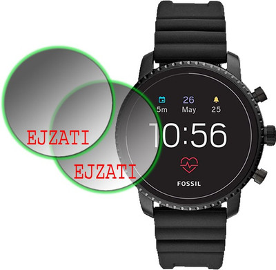 EJZATI Screen Guard for FOSSIL Q EXPLORIST HR GEN 4 SMARTWATCH(Pack of 2)