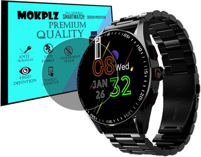 MOKPLZ Screen Guard for FIRE BOLTT INVINCIBLE PLUS SMARTWATCH(Pack of 1)