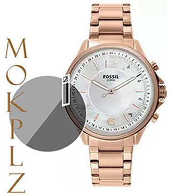 MOKPLZ Screen Guard for FOSSIL SADIE ROUND HYBRID WHITE DIAL(Pack of 1)