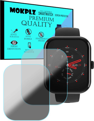 MOKPLZ Screen Guard for BOAT ULTIMA CONNECT MAX SMARTWATCH(Pack of 2)