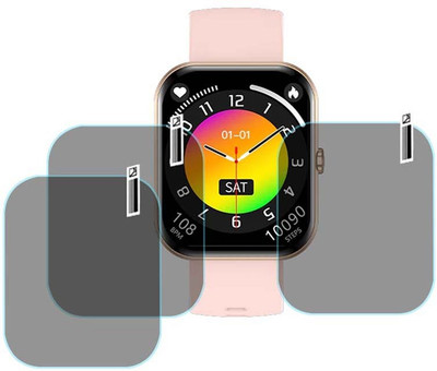 MOKPLZ Screen Guard for FIRE BOLTT TERMINATOR SMARTWATCH(Pack of 3)