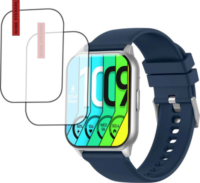 ejzatex Screen Guard for PEBBLE COSMOS NOVA SMARTWATCH, SCREEN GUARD(Pack of 2)