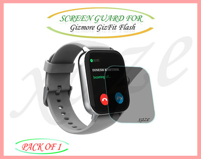 XAZE Screen Guard for Gizmore GizFit Flash Smartwatch(Pack of 1)
