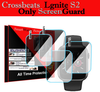HIDEOUS Screen Guard for Crossbeats Ignite S2(Pack of 4)