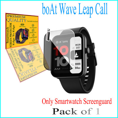 HIDEOUS Screen Guard for boAt Wave Leap Call(Pack of 1)