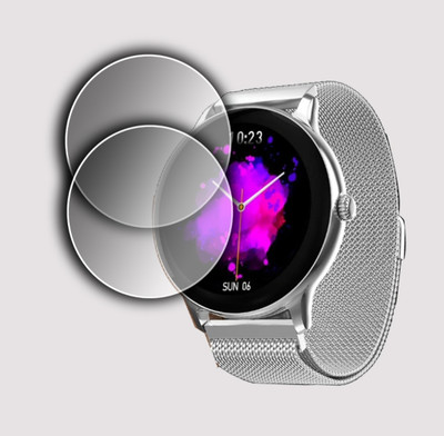 EJZATEX Screen Guard for FIRE BOLTT PHOENIX AMOLED ULTRA ACE SMARTWATCH, SCREEN GUARD(Pack of 2)