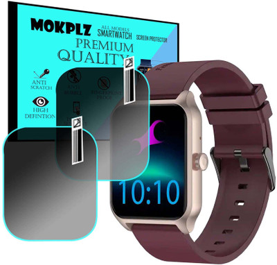 MOKPLZ Screen Guard for FASTRACK REFLEX BEAT PRO SMARTWATCH(Pack of 2)