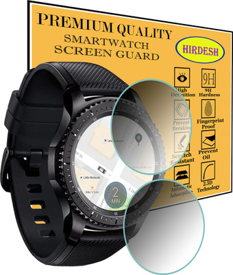 hirdesh Screen Guard for SAMSUNG Gear S3 Frontier(Pack of 2)
