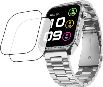 TWUAOP Screen Guard for FIRE BOLTT XELOR SMARTWATCH(Pack of 2)