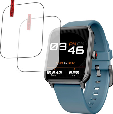 ejzatex Screen Guard for BOAT WAVE FURY SMARTWATCH, SCREEN GUARD(Pack of 2)