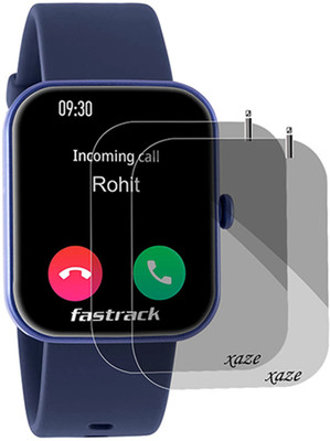 XAZE Screen Guard for Fastrack Reflex Hello Smartwatch(Pack of 2)