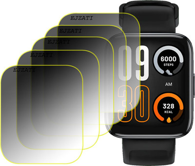 EJZATI Screen Guard for REALME WATCH 3 PRO SMARTWATCH(Pack of 5)
